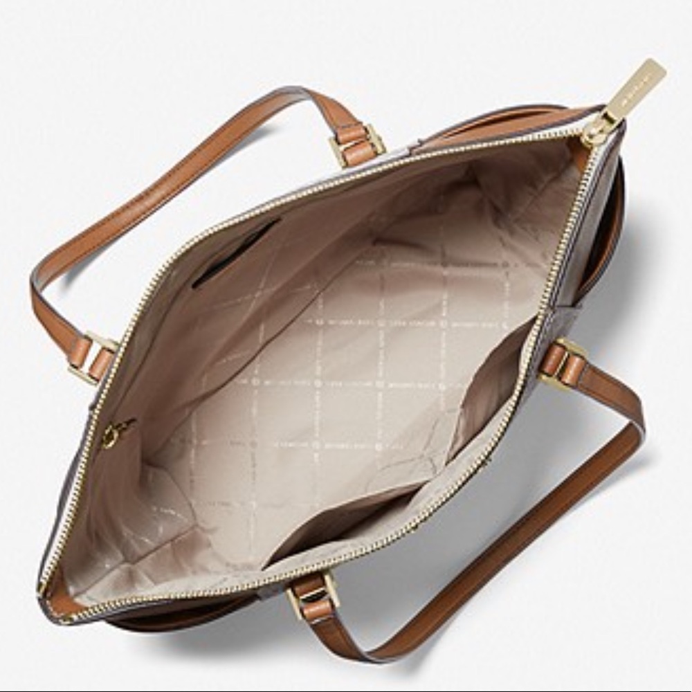 MICHAEL KORS Charlotte Large Top-Zip Tote - Picture 3 of 10
